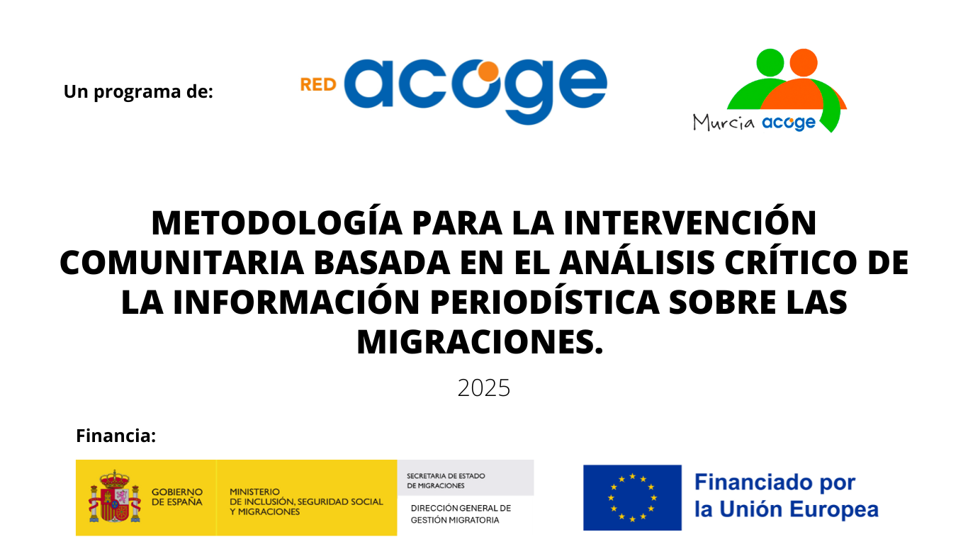 PILOTAJE: METODOLOGÍA PARA LA INTERVENCIÓN COMUNITARIA BASADA EN EL ANÁLISIS CRÍTICO DE LA INFORMACIÓN PERIODÍSTICA SOBRE MIGRACIONES